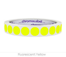 Load image into Gallery viewer, 1/2&quot; Permanent Round, Color-Code Dot Stickers: 1,000/Roll