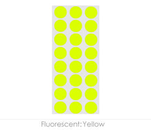 Load image into Gallery viewer, 1/2&quot; Permanent Round, Color-Code Dots: 1,200/Pack