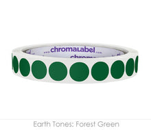 Load image into Gallery viewer, 1/2&quot; Permanent Round, Color-Code Dot Stickers: 1,000/Roll