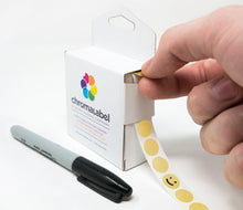 Load image into Gallery viewer, 1/2&quot; Permanent Round Color-Code Dot Kit (Metallic): 3,000/Kit