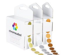 Load image into Gallery viewer, 1/2&quot; Permanent Round Color-Code Dot Kit (Metallic): 3,000/Kit
