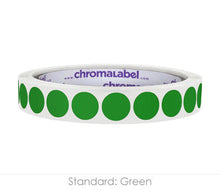 Load image into Gallery viewer, 1/2&quot; Permanent Round, Color-Code Dot Stickers: 1,000/Roll