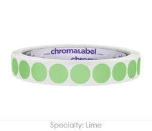 Load image into Gallery viewer, 1/2&quot; Permanent Round, Color-Code Dot Stickers: 1,000/Roll