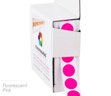 Load image into Gallery viewer, 1/2&quot; Removable Round, Color-Code Dot Stickers: 1,000/Box