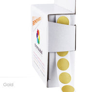 Load image into Gallery viewer, 1/2&quot; Removable Round, Color-Code Dot Stickers: 1,000/Box