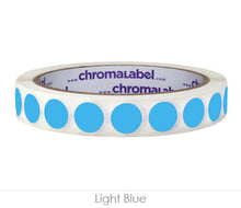 Load image into Gallery viewer, 1/2&quot; Removable Round, Color-Code Dots: 1,000/Roll