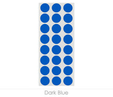 Load image into Gallery viewer, 1/2&quot; Removable Round, Color-Code Dots: 1,200/Pack