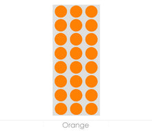 Load image into Gallery viewer, 1/2&quot; Removable Round, Color-Code Dots: 1,200/Pack