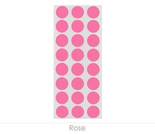 Load image into Gallery viewer, 1/2&quot; Removable Round, Color-Code Dots: 1,200/Pack