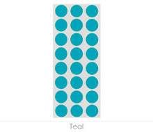 Load image into Gallery viewer, 1/2&quot; Removable Round, Color-Code Dots: 1,200/Pack