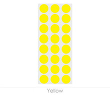 Load image into Gallery viewer, 1/2&quot; Removable Round, Color-Code Dots: 1,200/Pack