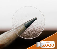 Load image into Gallery viewer, 1/2&quot; Crystal Clear Dot Stickers: 5,000/Roll