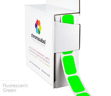 Load image into Gallery viewer, 1/2&quot; x 3/4&quot; Color-Code Rectangular Inventory Labels: 500/Box