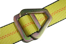 Load image into Gallery viewer, 2" x 8 Ft Axle Wrap Auto Tie Down Ratchet Straps w/ Snap Hooks YELLOW | 4 PACK