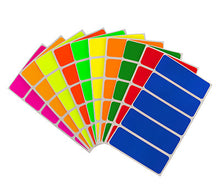 Load image into Gallery viewer, 1&quot; x 3&quot; Removable Color-Code Rectangle Labels: 150/Pack