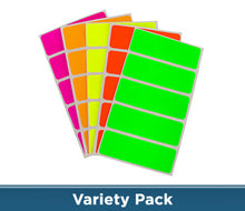 Load image into Gallery viewer, 1&quot; x 3&quot; Rectangular Inventory Label Kit (Fluorescent): 150/Pack