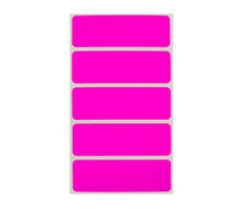 Load image into Gallery viewer, 1&quot; x 3&quot; Rectangular Inventory Label Kit (Fluorescent): 150/Pack