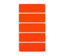 Load image into Gallery viewer, 1&quot; x 3&quot; Rectangular Inventory Label Kit (Fluorescent): 150/Pack