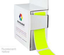 Load image into Gallery viewer, 1&quot; x 3&quot; Color-Code Rectangular Inventory Labels: 250/Box