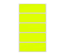 Load image into Gallery viewer, 1&quot; x 3&quot; Rectangular Inventory Label Kit (Fluorescent): 150/Pack