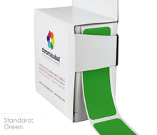 Load image into Gallery viewer, 1&quot; x 3&quot; Color-Code Rectangular Inventory Labels: 250/Box