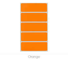 Load image into Gallery viewer, 1&quot; x 3&quot; Removable Color-Code Rectangle Label Variety Kit (Primary Colors): 150/Pack