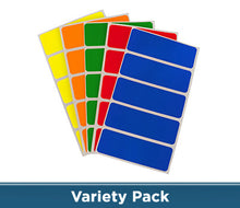 Load image into Gallery viewer, 1&quot; x 3&quot; Rectangular Inventory Label Kit (Primary): 150/Pack