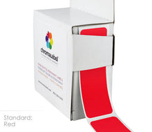 Load image into Gallery viewer, 1&quot; x 3&quot; Color-Code Rectangular Inventory Labels: 250/Box