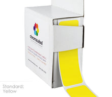 Load image into Gallery viewer, 1&quot; x 3&quot; Color-Code Rectangular Inventory Labels: 250/Box