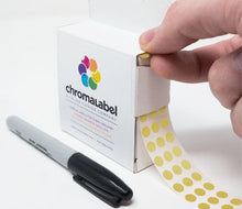 Load image into Gallery viewer, 1/4&quot; Permanent Round Color-Code Dot Kit (Metallic): 3,000/Kit