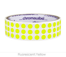 Load image into Gallery viewer, 1/4&quot; Permanent Round, Color-Code Dot Stickers: 1,000/Roll