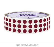 Load image into Gallery viewer, 1/4&quot; Permanent Round, Color-Code Dot Stickers: 1,000/Roll