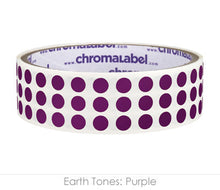 Load image into Gallery viewer, 1/4&quot; Permanent Round, Color-Code Dot Stickers: 1,000/Roll