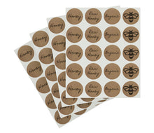Load image into Gallery viewer, 1&quot; True Kraft Paper Dot Stickers: 1080/Pack