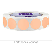 Load image into Gallery viewer, 1&quot; Permanent Round, Color-Code Dots: 1,000/Roll