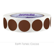 Load image into Gallery viewer, 1&quot; Permanent Round, Color-Code Dots: 1,000/Roll