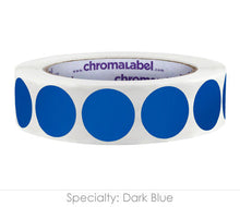 Load image into Gallery viewer, 1&quot; Permanent Round, Color-Code Dots: 1,000/Roll