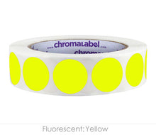 Load image into Gallery viewer, 1&quot; Permanent Round, Color-Code Dots: 1,000/Roll