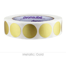 Load image into Gallery viewer, 1&quot; Permanent Round, Color-Code Dots: 1,000/Roll