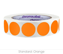 Load image into Gallery viewer, 1&quot; Permanent Round, Color-Code Dots: 1,000/Roll