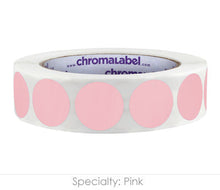 Load image into Gallery viewer, 1&quot; Permanent Round, Color-Code Dots: 1,000/Roll