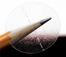 Load image into Gallery viewer, 1&quot; Crystal Clear Wafer Seals: 1,000/Roll - Pef. &amp; Non-Perf.