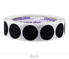 Load image into Gallery viewer, 1&quot; Removable Round, Color-Code Dots: 1,000/Roll