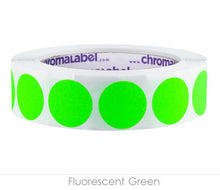Load image into Gallery viewer, 1&quot; Removable Round, Color-Code Dots: 1,000/Roll