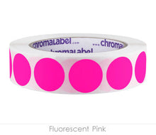 Load image into Gallery viewer, 1&quot; Removable Round, Color-Code Dots: 1,000/Roll
