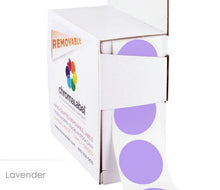 Load image into Gallery viewer, 1&quot; Removable Round, Color-Code Dots: 1,000/Box