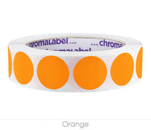 Load image into Gallery viewer, 1&quot; Removable Round, Color-Code Dots: 1,000/Roll