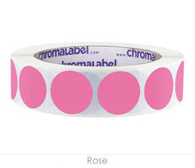 Load image into Gallery viewer, 1&quot; Removable Round, Color-Code Dots: 1,000/Roll