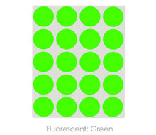 Load image into Gallery viewer, 1&quot; Permanent Round, Color-Code Dots: 1,000/Pack