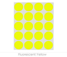 Load image into Gallery viewer, 1&quot; Permanent Round, Color-Code Dots: 1,000/Pack